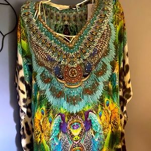 Czarina kaftan - one size - silk